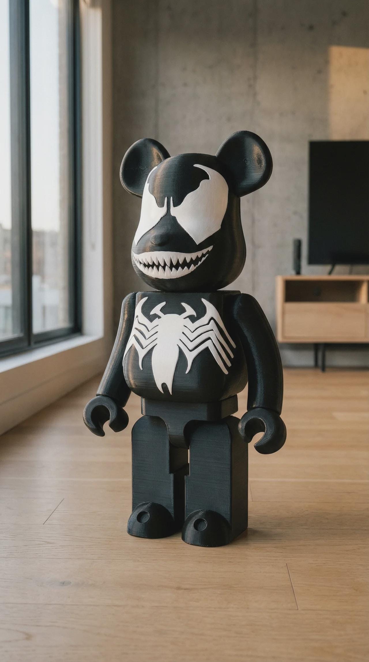 Bearbrick Venom Figür 70 cm