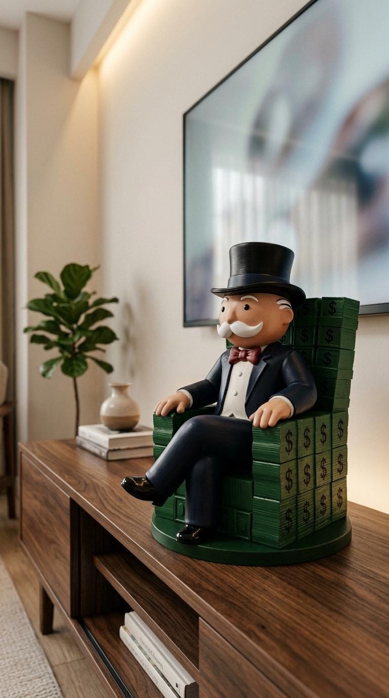 Monopoly Amca Pop Art Figür 25 cm