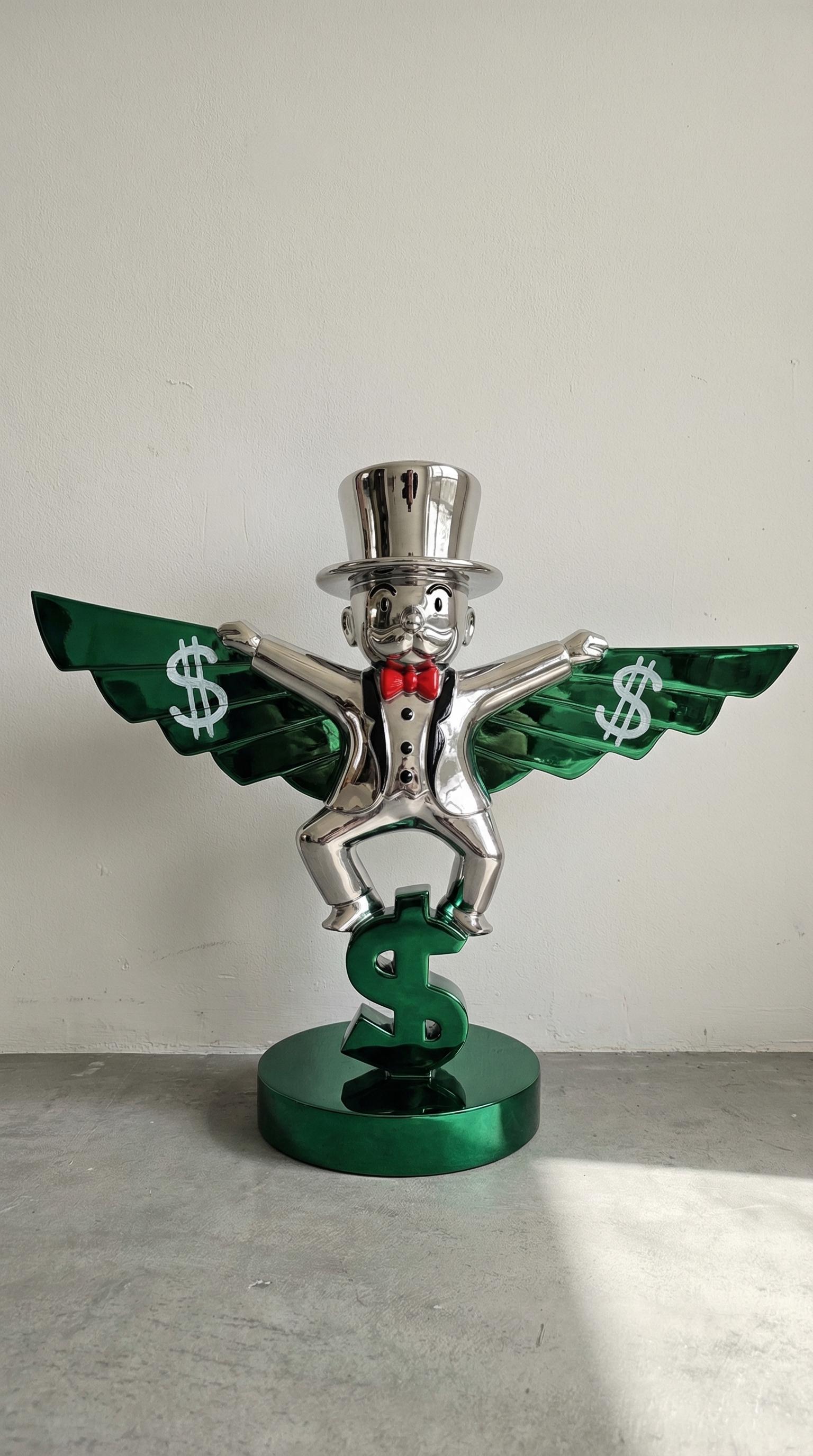 Monopoly Para Kanatları Krom 90 cm