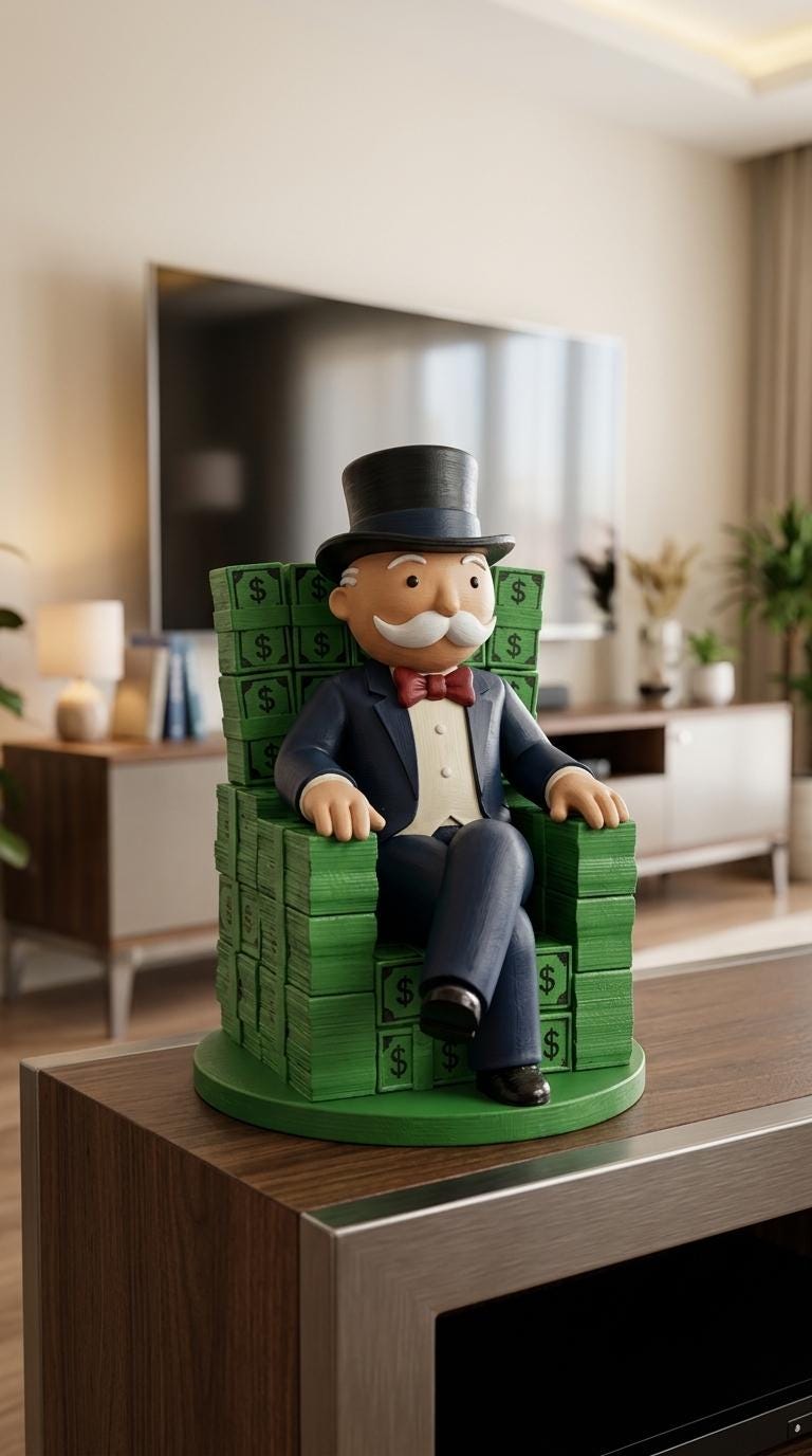 Monopoly Amca Pop Art Figür 25 cm