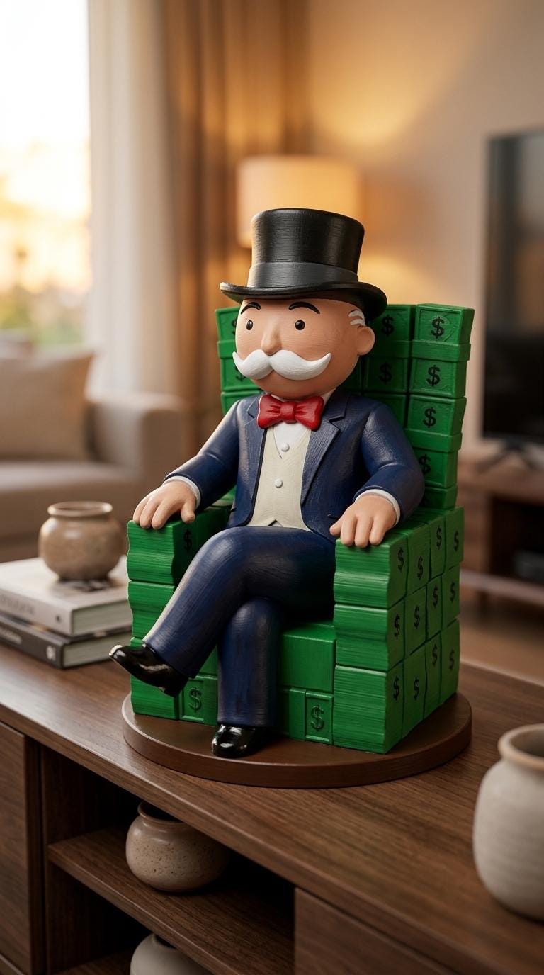 Monopoly Amca Pop Art Figür 25 cm