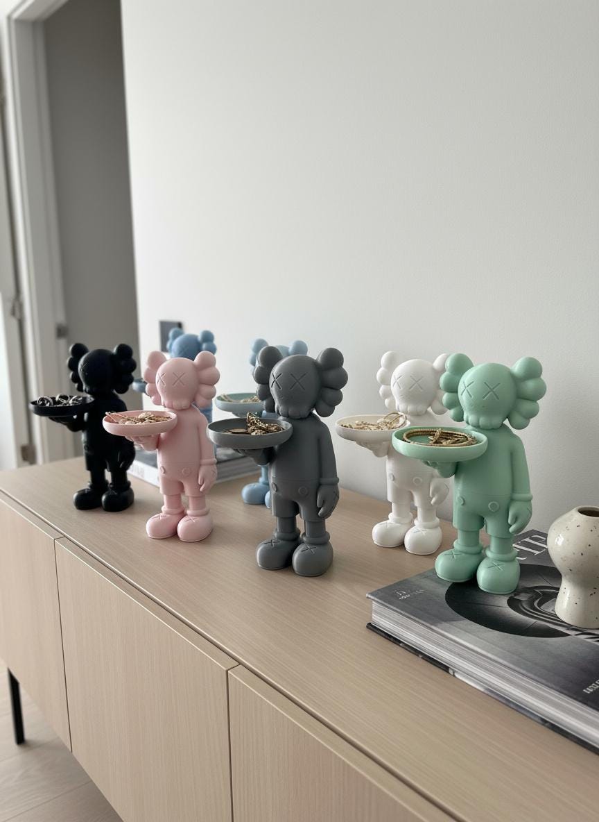 KAWS Companion Takı Tepsisi