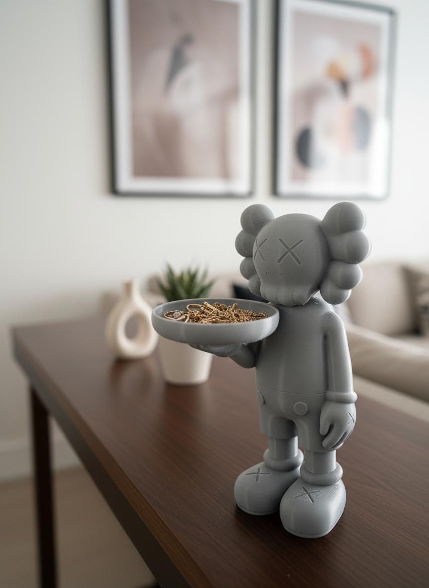 KAWS Companion Takı Tepsisi