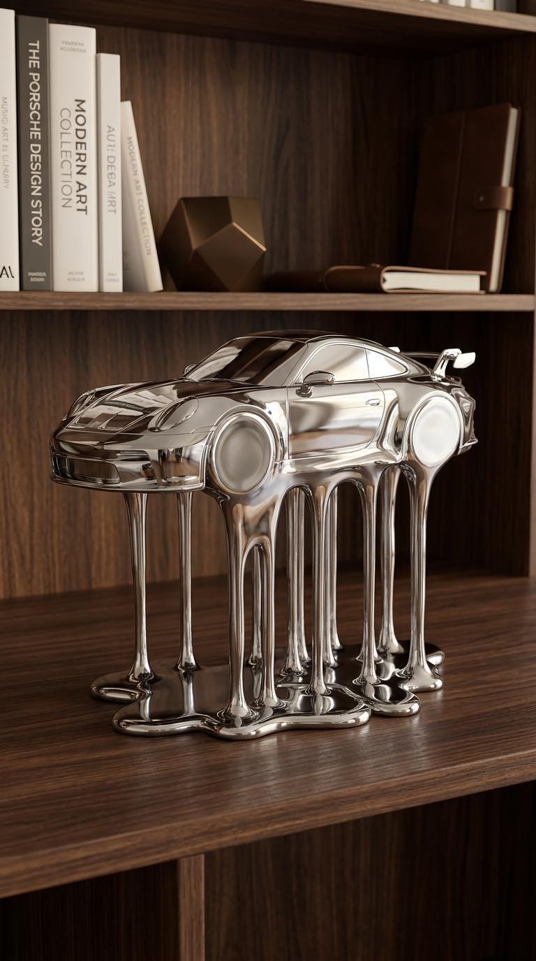 Krom Eriyen Porsche GT3 RS Heykel