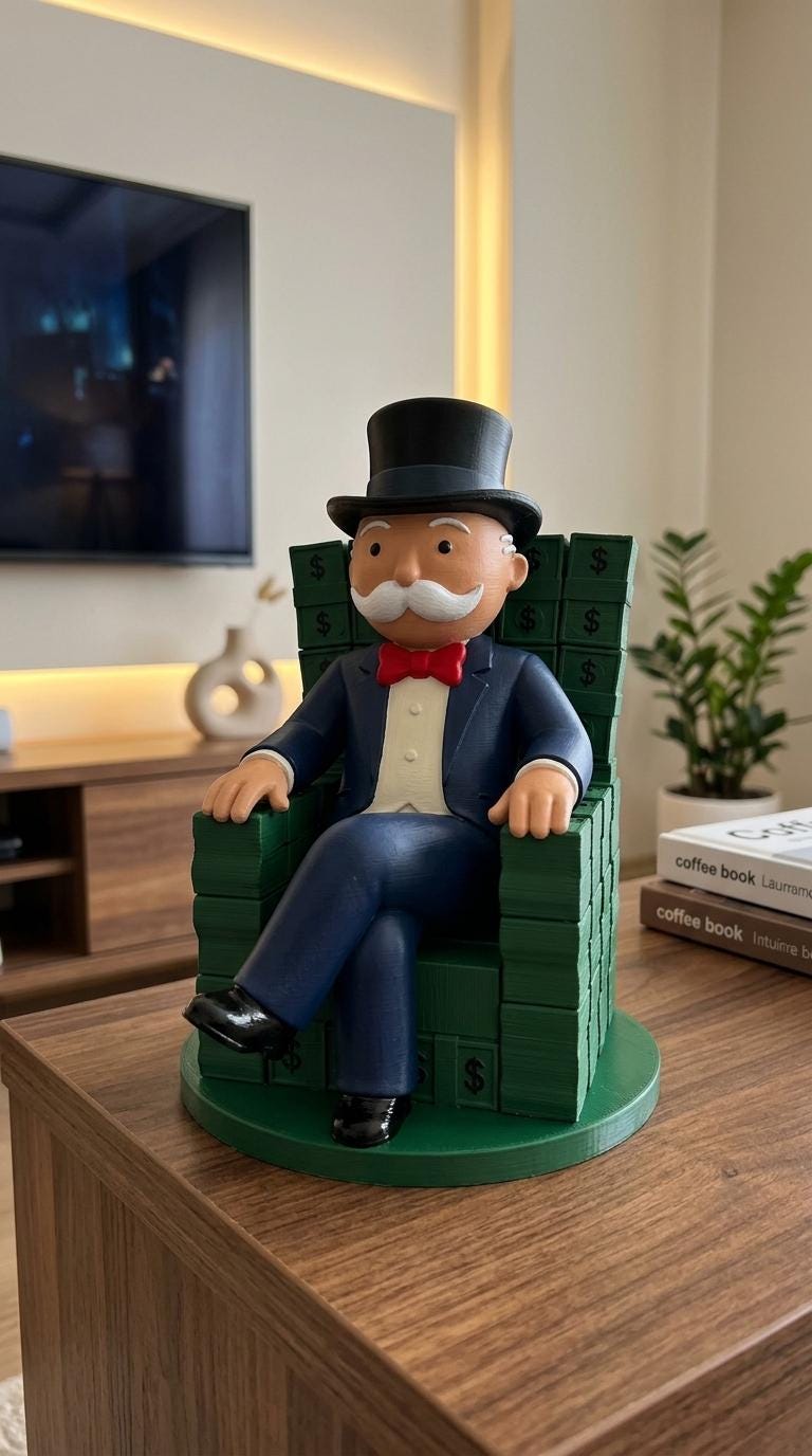 Monopoly Amca Pop Art Figür 25 cm