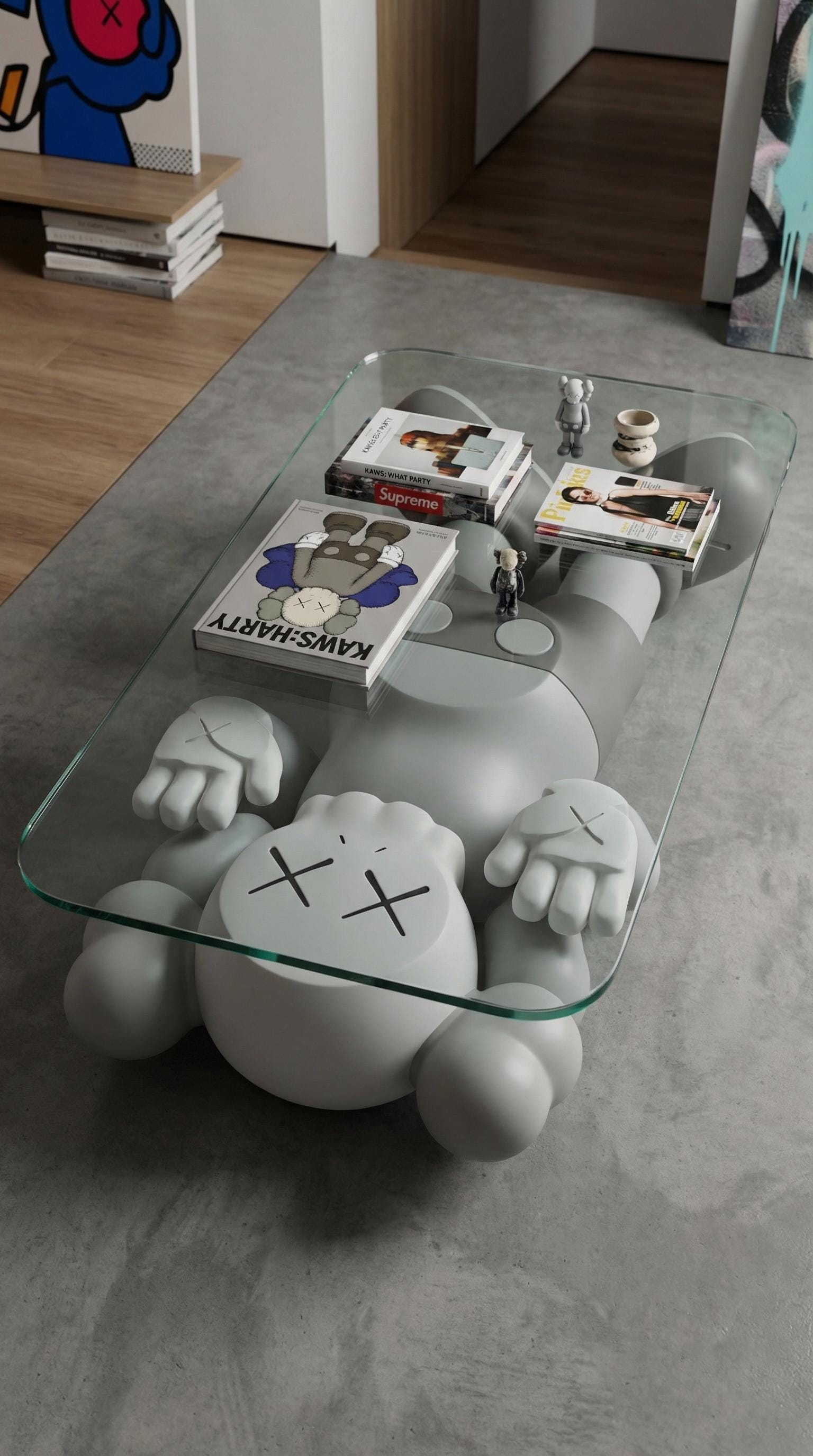 KAWS Companion Yan Sehpa