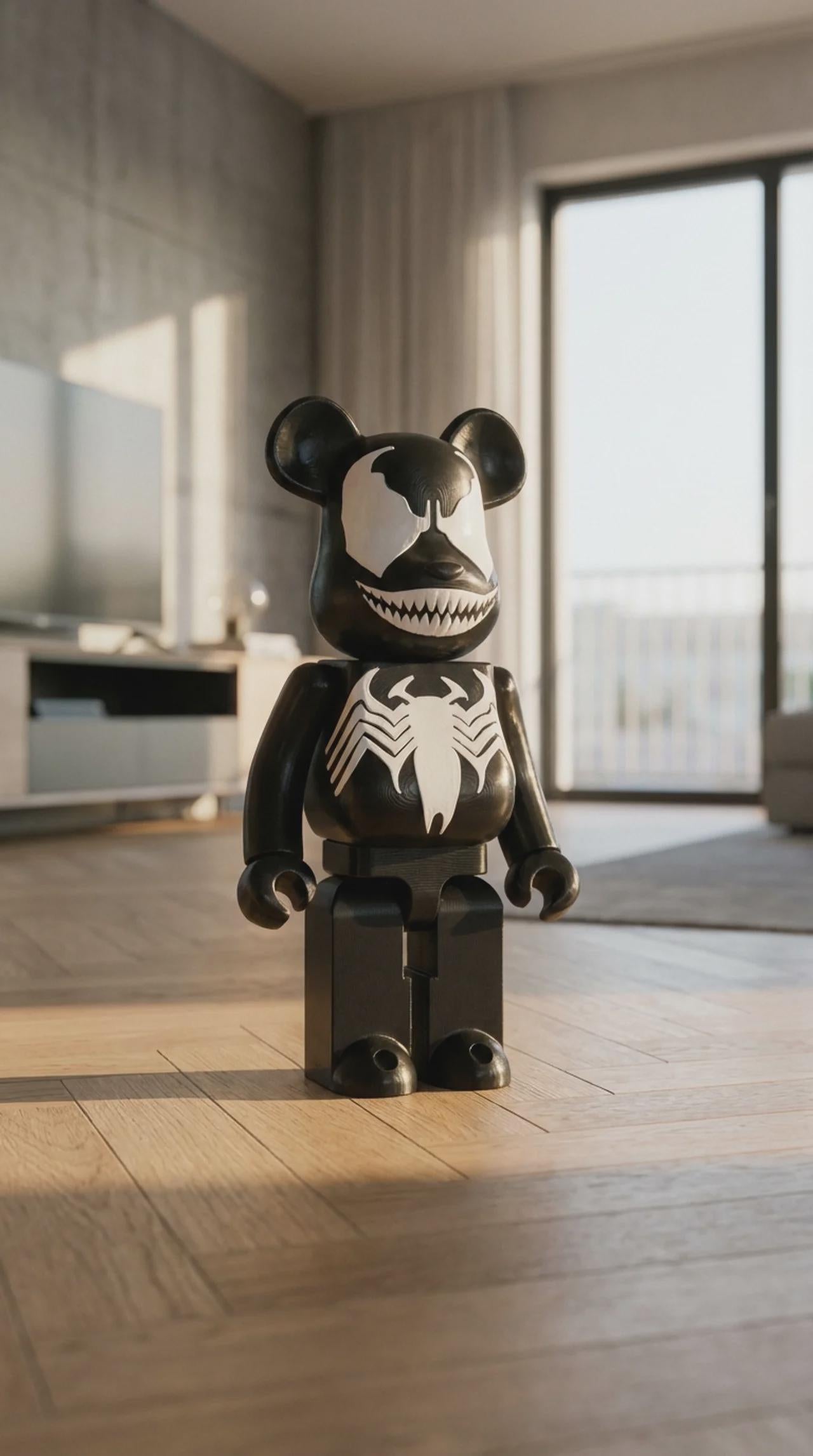 Bearbrick Venom Figür 70 cm