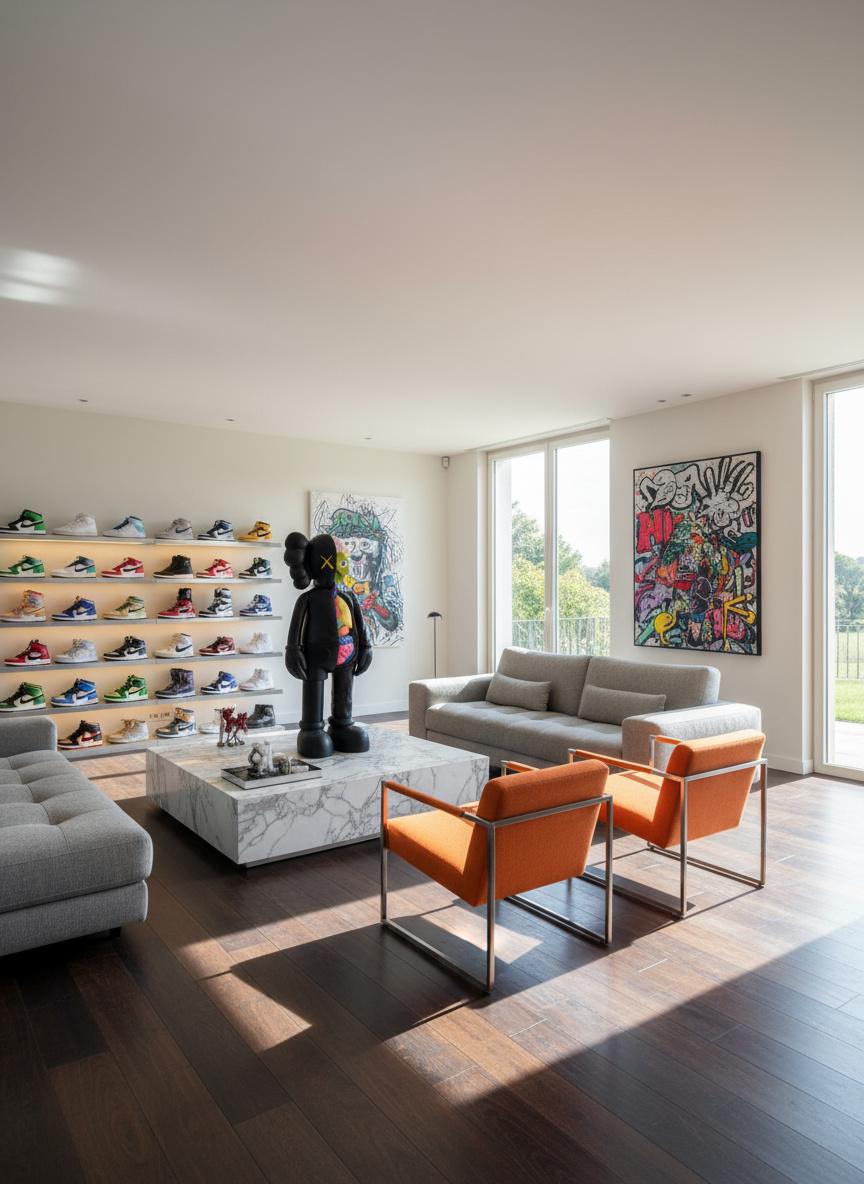 Açık Anatomi Pop Art Heykeli