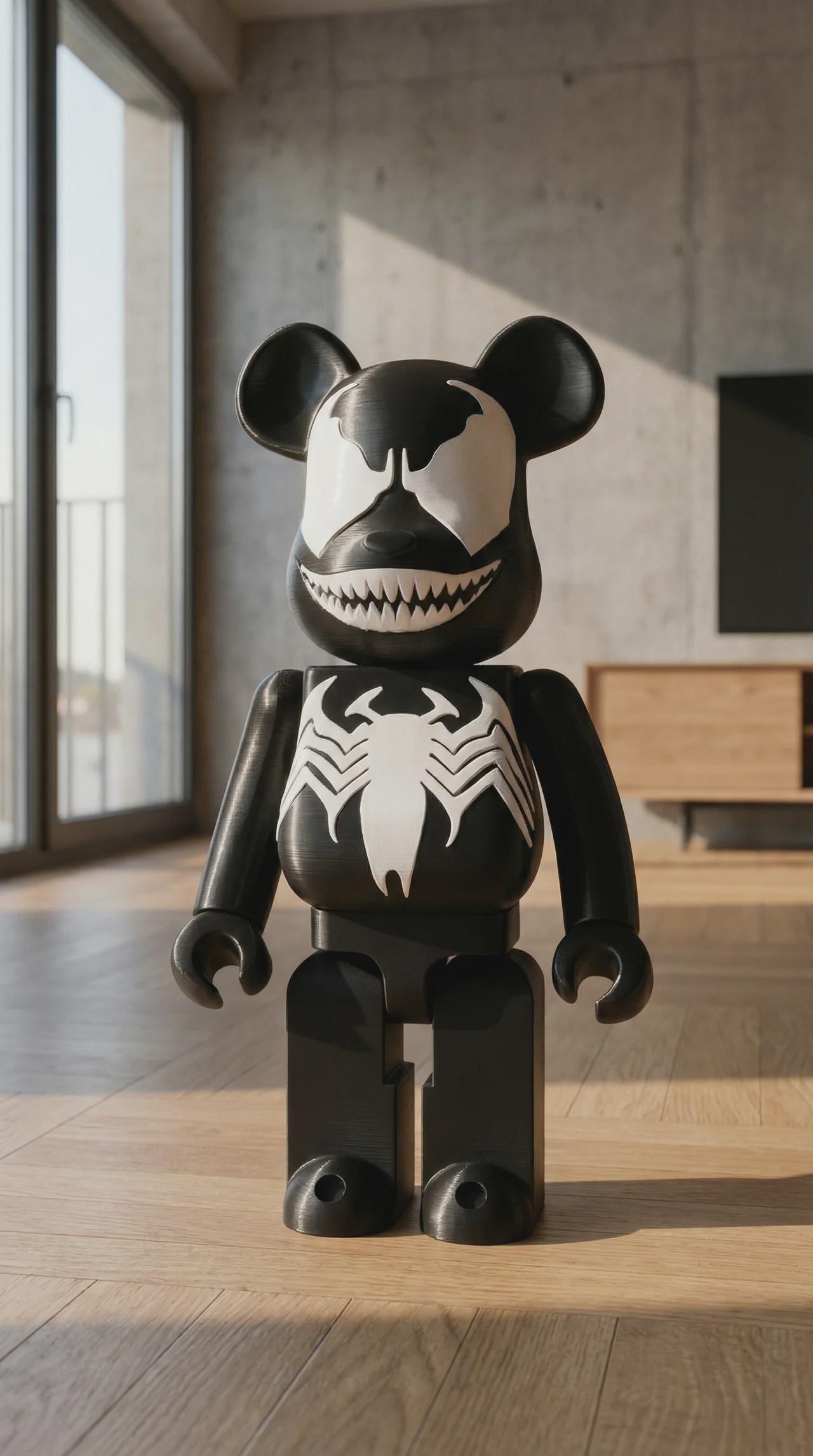 Bearbrick Venom Figür 70 cm