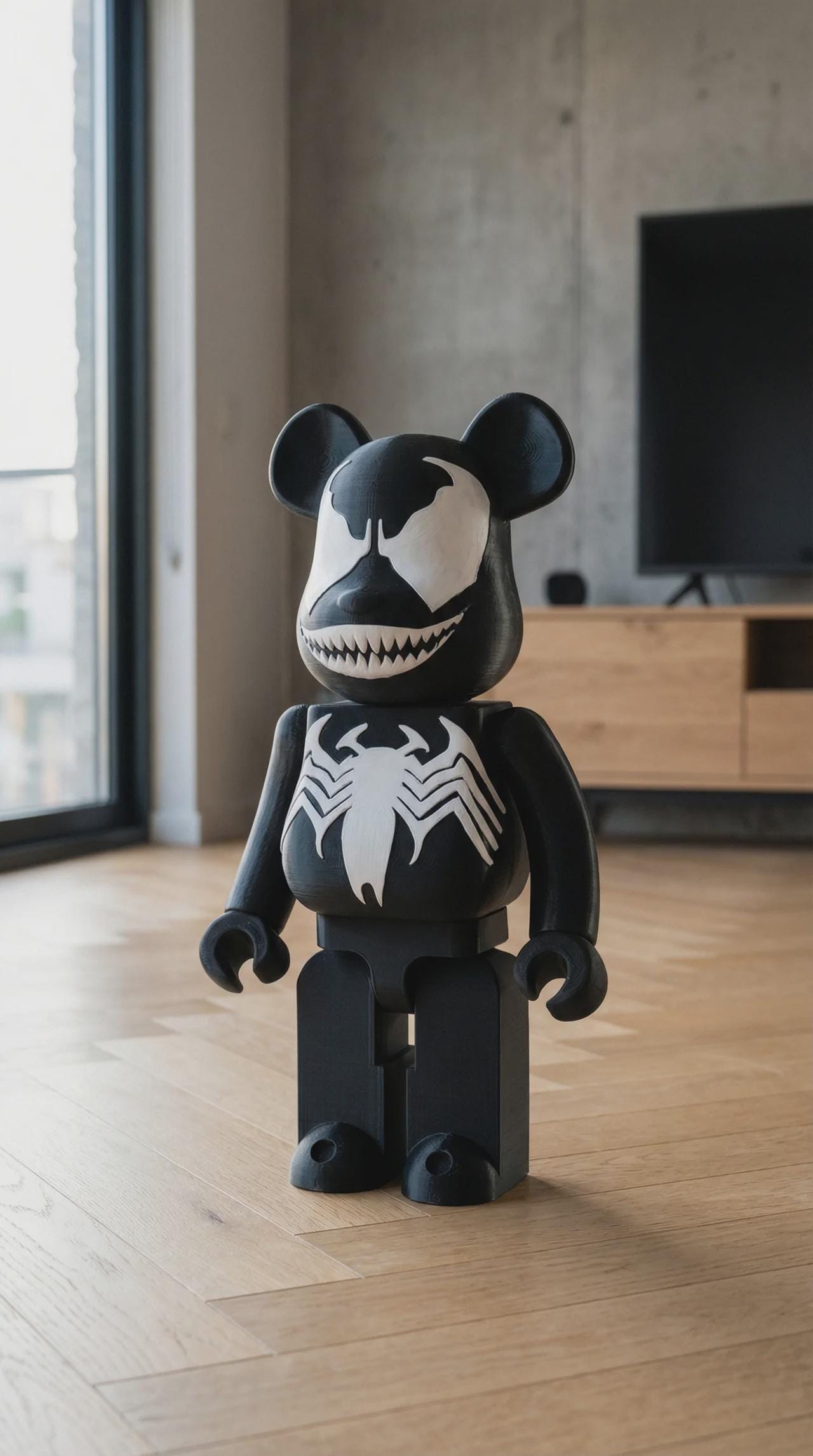 Bearbrick Venom Figür 70 cm