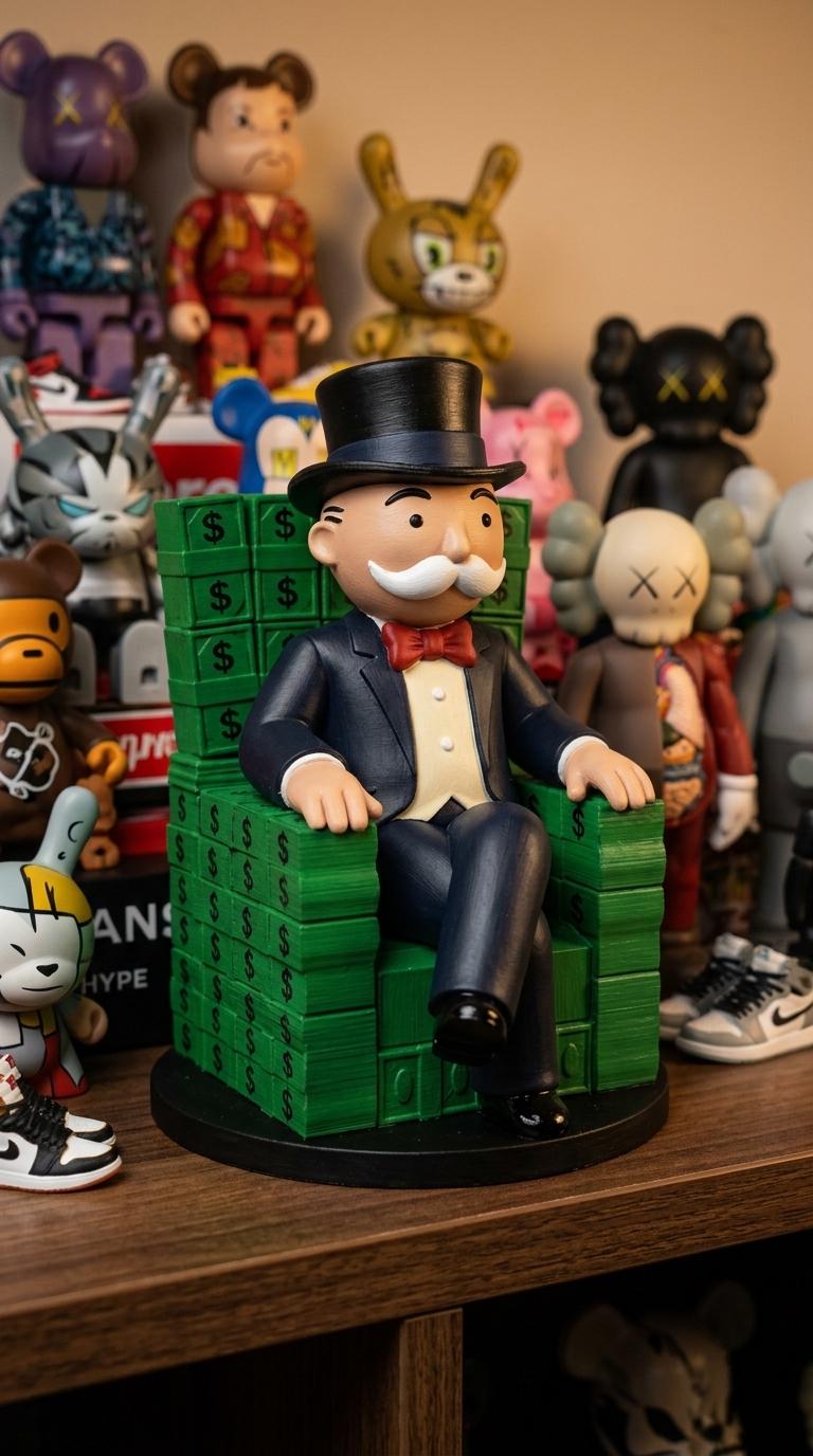 Monopoly Amca Pop Art Figür 25 cm
