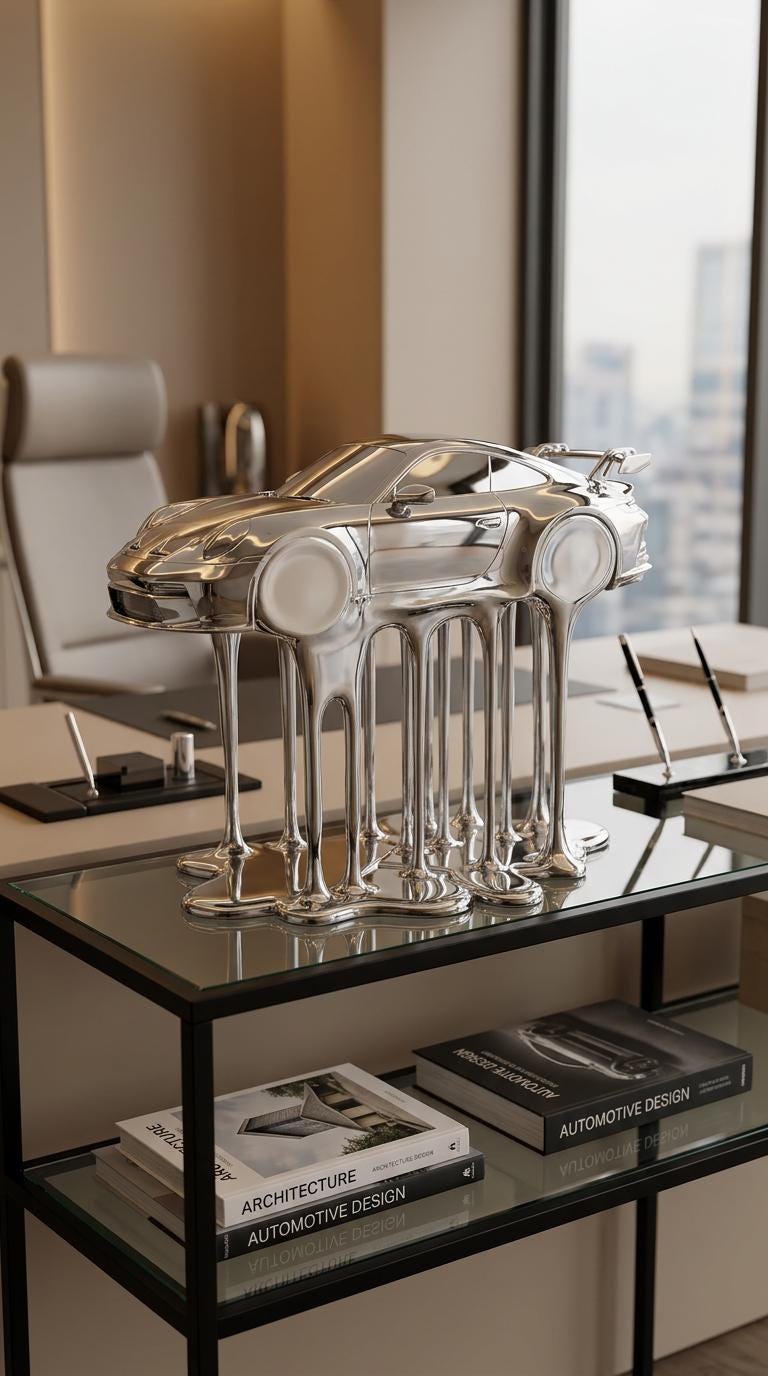 Krom Eriyen Porsche GT3 RS Heykel