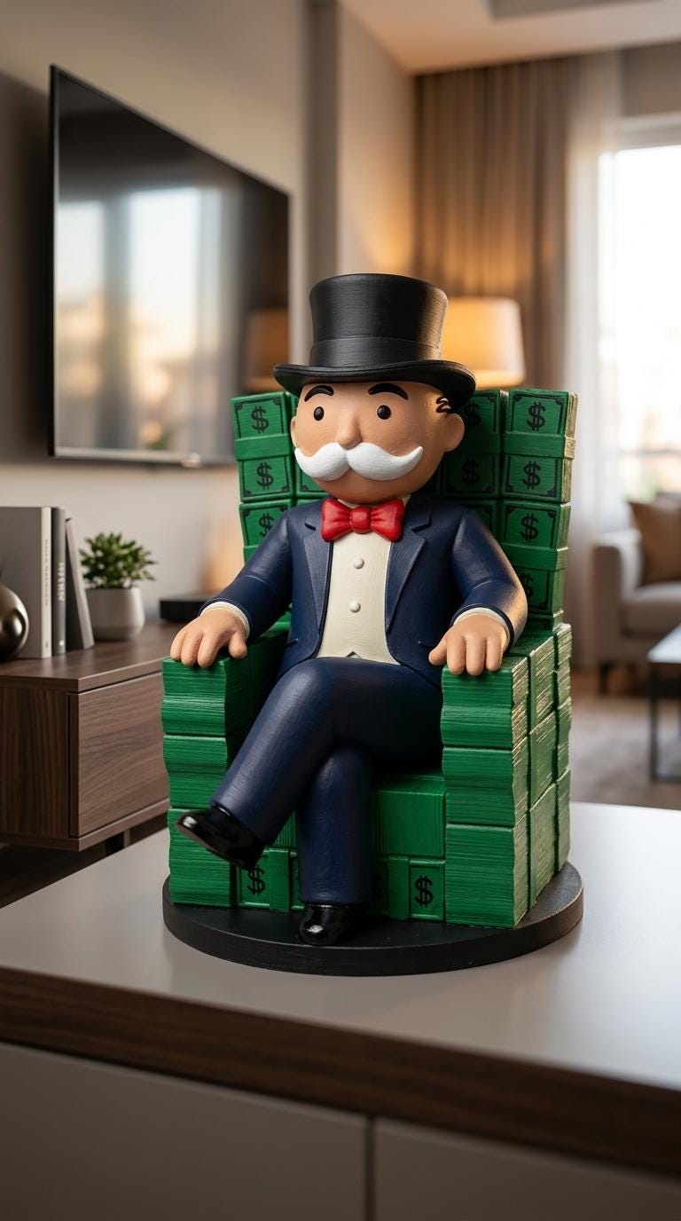 Monopoly Amca Pop Art Figür 25 cm